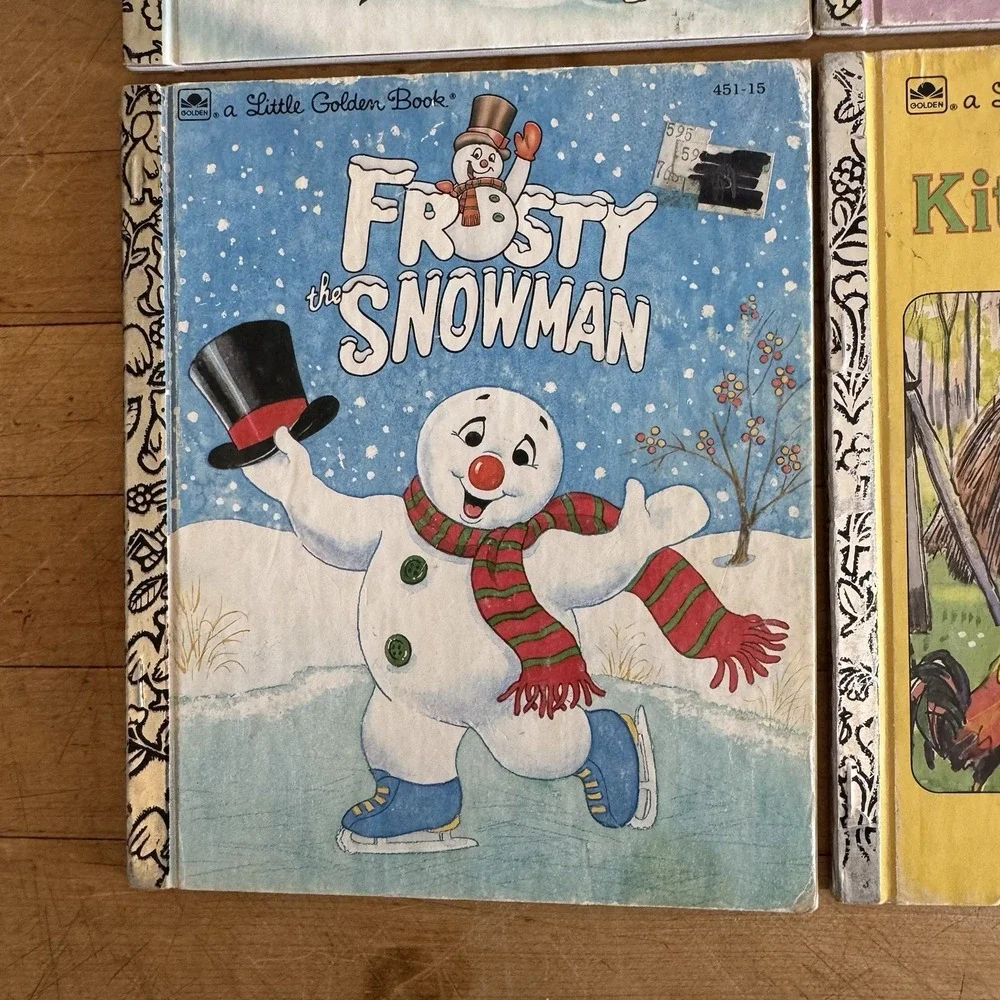 Little Golden Books Sesame Mother Goose 101 Dalmatians Frosty Farm Animals‎